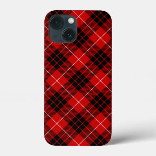 Case-Mate iPhone Case Munro tartan rouge noir plaid