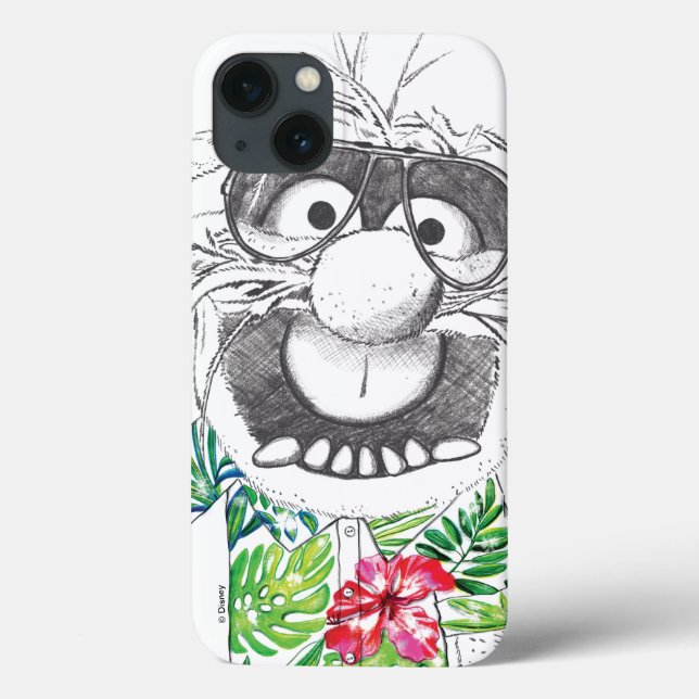 Coques Case-Mate iPhone Muppets | Animal Dans Une Chemise Hawaïenne (Verso)