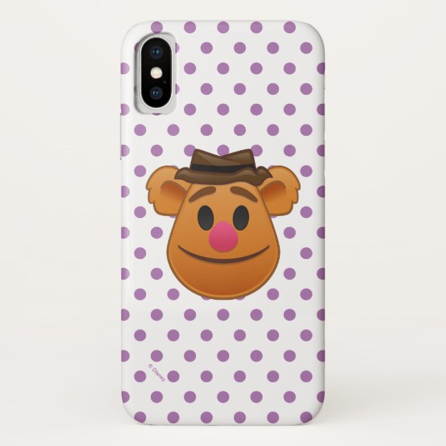 Coques Case-Mate iPhone Muppets| Emoji Ours Fozzie (Dos)
