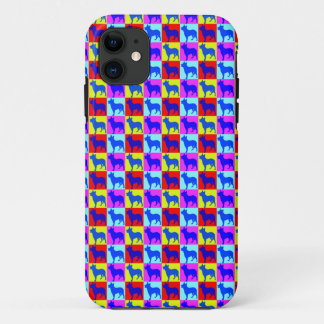 Coque Case-Mate Pour iPhone Mur bleu de couleur de Heelers