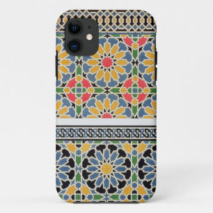 Coque iPhone 11 Murez les tuiles du mihrab de la mosquée de Cheykh