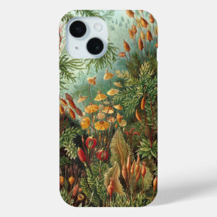 Coque Pour iPhone 15 Muscinae vintage, plantes de mousse par Ernst Haec