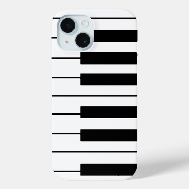 Coques Case-Mate iPhone music-themed piano keys (Verso)