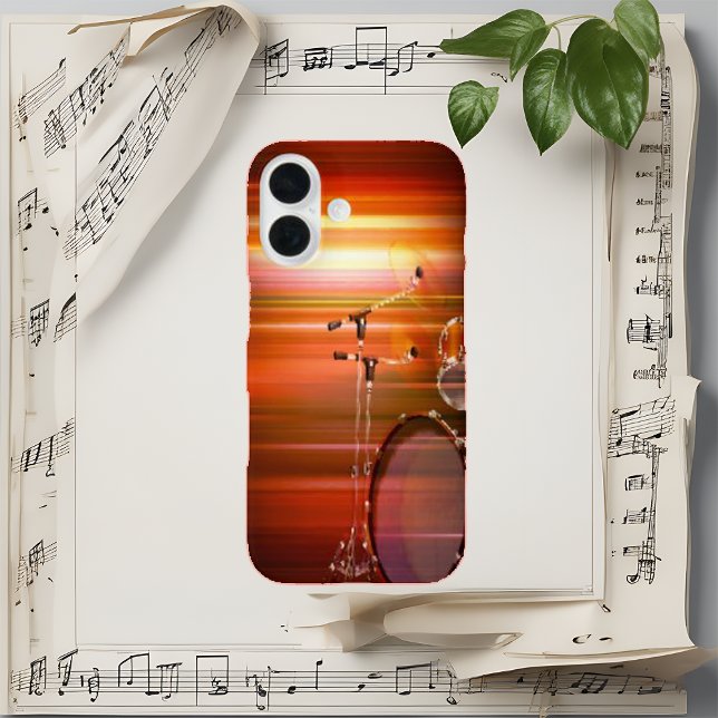 Coques Case-Mate iPhone Musique Abstraite de kit de tambour (Créateur téléchargé)