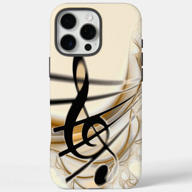 Coques Case-Mate iPhone Musique - clef triangulaire (Verso)