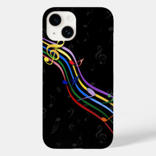 Coques Pour iPhone Musique couleur arc-en-ciel