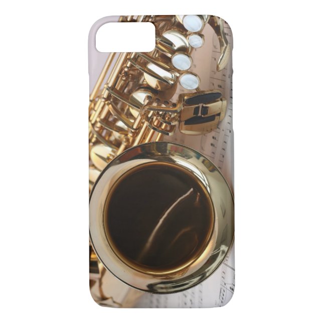 Coques Case-Mate iPhone Musique de saxophone d'alto (Dos)