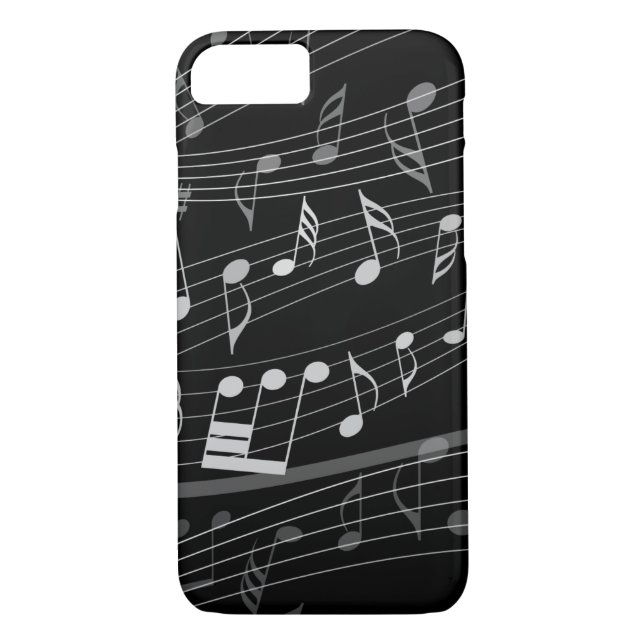 Coques Case-Mate iPhone Musique - Feuille de notes (Dos)