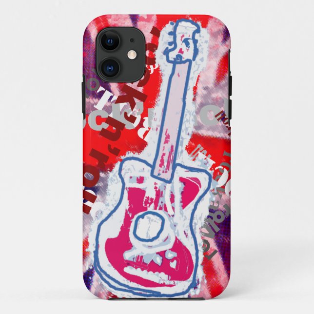 Coques Case-Mate iPhone musique rock & roll (Dos)