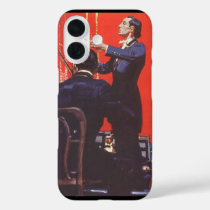 Coque Pour iPhone 16 Musique Vintage, Direction d'Orchestre