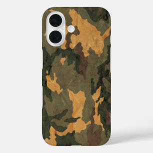 Coque Pour iPhone 16 Muster Camouflage