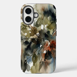 Coque Pour iPhone 16 Muted Forest Watercolor