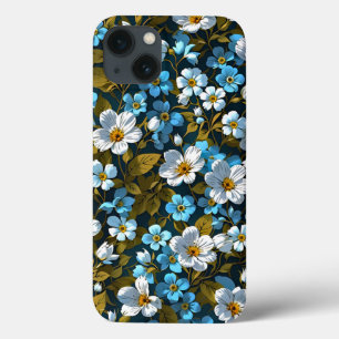 Case-Mate iPhone Case Myosotis Floral Elegance : Une Symphonie Whimsical