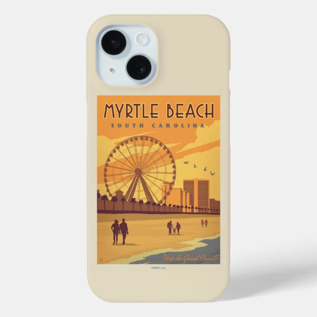 Coques Case-Mate iPhone Myrtle Beach | Caroline du Sud (Verso)