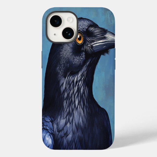 Coques Case-Mate iPhone Mystic Crow iPhone Case – Fantasy Animal Art, Dark (Verso)