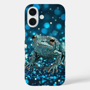 Coque Pour iPhone 16 Mystique de la grenouille de Bleu Dimentée sur le