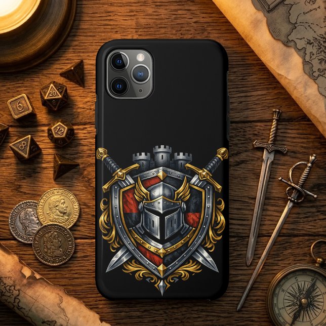 Coques Case-Mate iPhone Mythic Realms Knightly Crest (Créateur téléchargé)