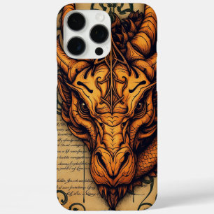 Coques iPhone 16 Pro Max Mythique du dragon doré enchanté