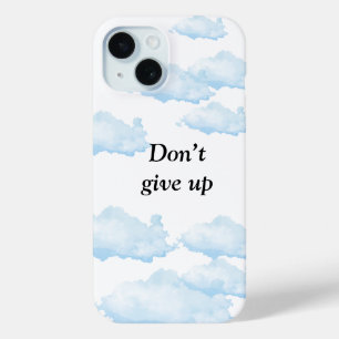 Coque Pour iPhone 15 N'abandonnez pas - Le design motivationnel arabe a