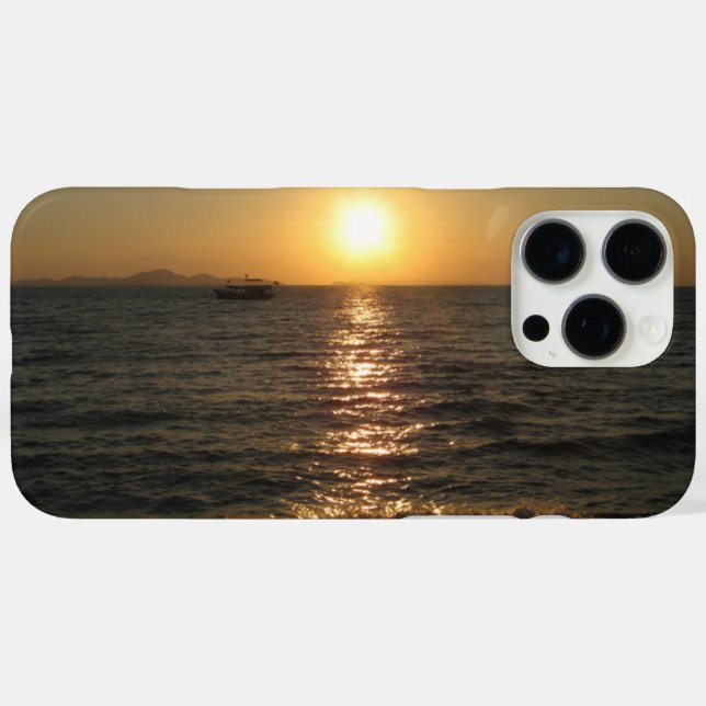 Coques Case-Mate iPhone Naklua Beach Sunset .. Pattaya, Chonburi, Thaïland (Verso (horizontal))