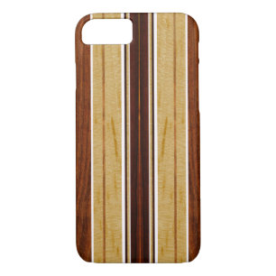 Coques Pour iPhone Nalu Hou Faux Koa Bois Surf