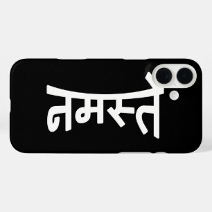 Coques iPhone 16 Plus Namaste (न म स् ते) - Script Devanagari