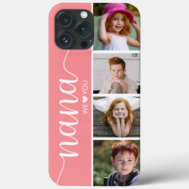 Coques Case-Mate iPhone Nana We Love You Photo (Verso)