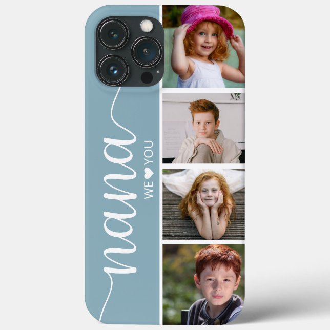 Coques Case-Mate iPhone Nana We Love You Photo (Verso)