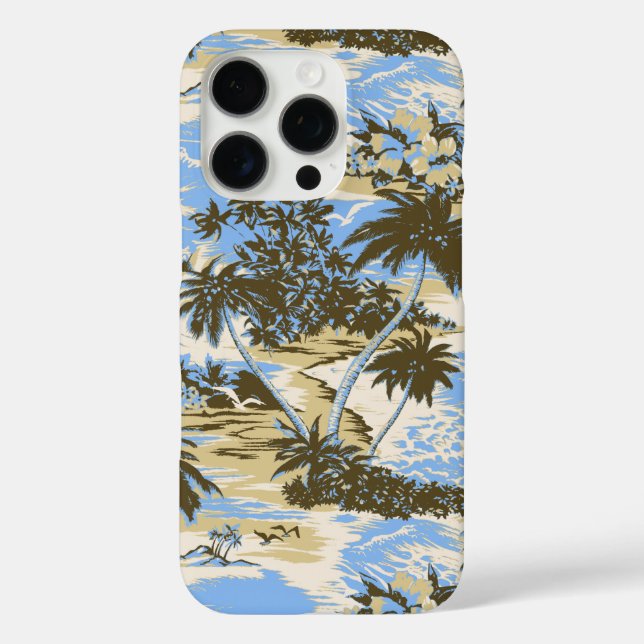 Coques Case-Mate iPhone Napili Bay Hawaiian Tropical Sky Blue (Verso)