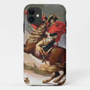 Coque iPhone 11 Napoléon croisant les Alpes, c.1800 (huile sur la