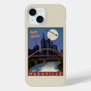 Coque Pour iPhone 15 Nashville Skyline