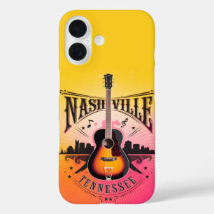 Coque Pour iPhone 16 Nashville, TN - Music City USA