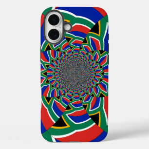 iPhone 16 Plus Case Nation Arc-en-ciel : Afrique du Sud vivante Imprim