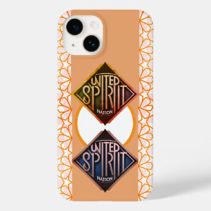 Coque Pour iPhone 14 Nation Fière de l'esprit uni