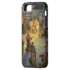 Nativité de Noël Vintage avec Magi Visite