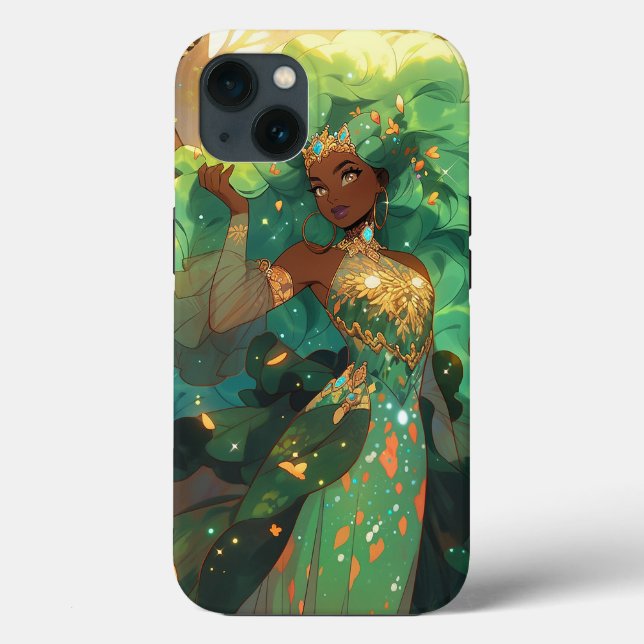 Coques Case-Mate iPhone Nature Déesse Imaginaire afro-américain Art (Verso)