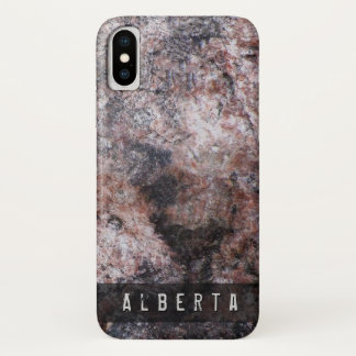 Case-Mate iPhone Case Nature Géologie Pinkish Rock Texture Nom personnal