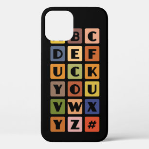 Case Naughty Alphabets iPhone 4 case-mate