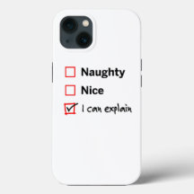 Naughty ou Nice - Je peux expliquer