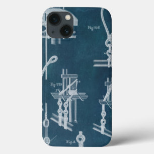 Coques Pour iPhone Nautical Detail Blueprint IV