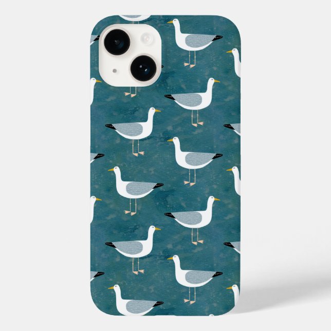 Coques Case-Mate iPhone Nautique Seagull (Verso)