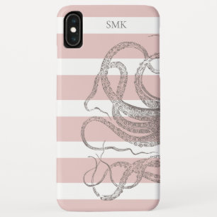 Case-Mate iPhone Case Nautique Vintage Steampunk Octopus sur les rayures