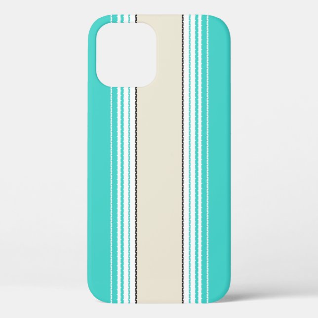 Coques Case-Mate iPhone Navajo Blanc, Turquoise Orange Blanche Mexicaine S (Verso)