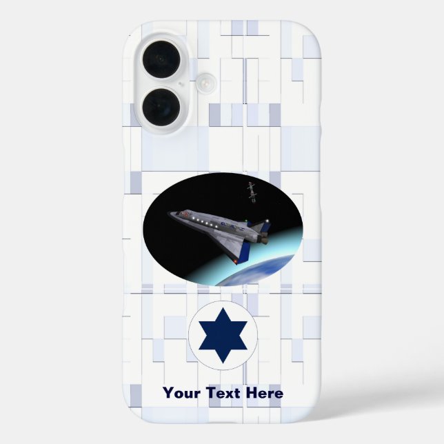 Coques Case-Mate iPhone Navette spatiale El Al Maslool (Verso)