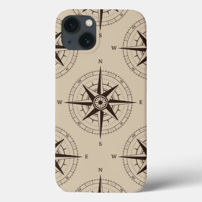 Coques Case-Mate iPhone Navigation Compass (Verso)