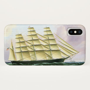 Coque Case-Mate Pour iPhone Navire clipper antique de transport vintage en mer