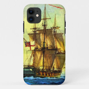 Coque iPhone 11 Navire de guerre britannique