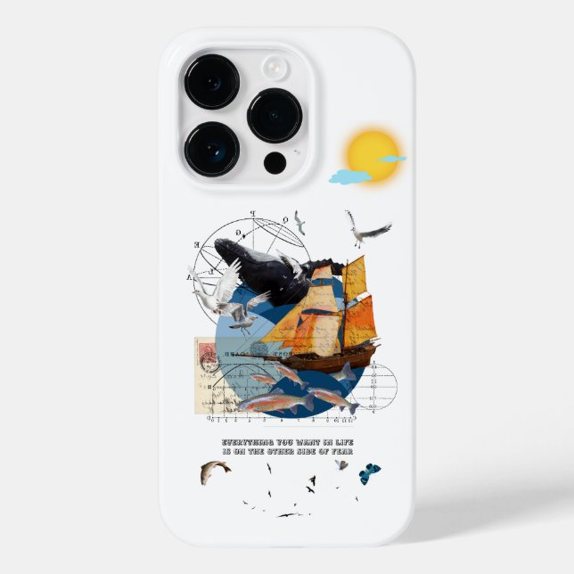 Coques Case-Mate iPhone Navire maritime à voile (Verso)