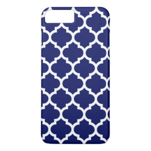 Case-Mate iPhone Case Navy Blue do-it-yourself BG White Marocain Quatref