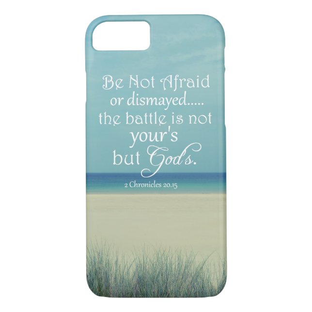 Coques Case-Mate iPhone N'ayez pas peur Verset Bible (Dos)